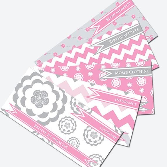 Free Printable Money Envelopes Printable Cash Envelope System Bud Helper Pink and