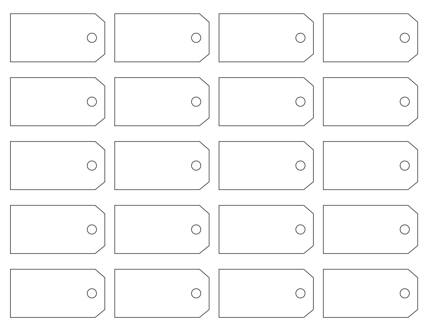 Free Printable Price Tags Template Printable Price Tag Templates