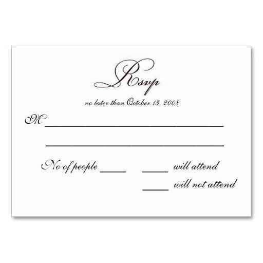Free Printable Rsvp Cards Doc Rsvp Card Template Word Wedding Invitation You are
