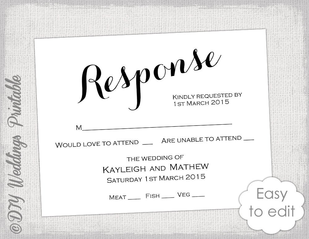 Free Printable Rsvp Cards Rsvp Template Diy Calligraphy Carolyna Printable