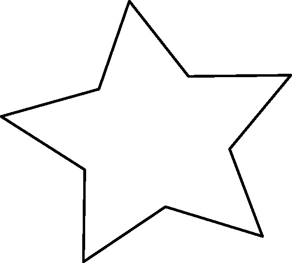 Free Printable Star Template Free Star Template to Print Download Free Clip Art