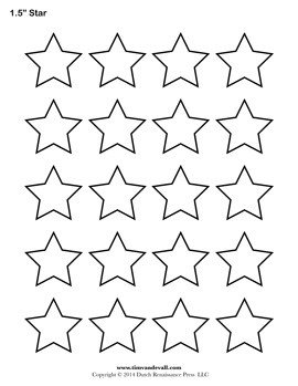 Free Printable Star Template Printable Star Templates