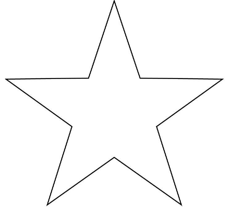 Free Printable Star Template Star Template to Print Large