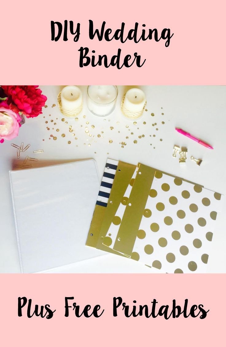 Free Printable Wedding Binder Templates Diy Wedding Binder Free Printables