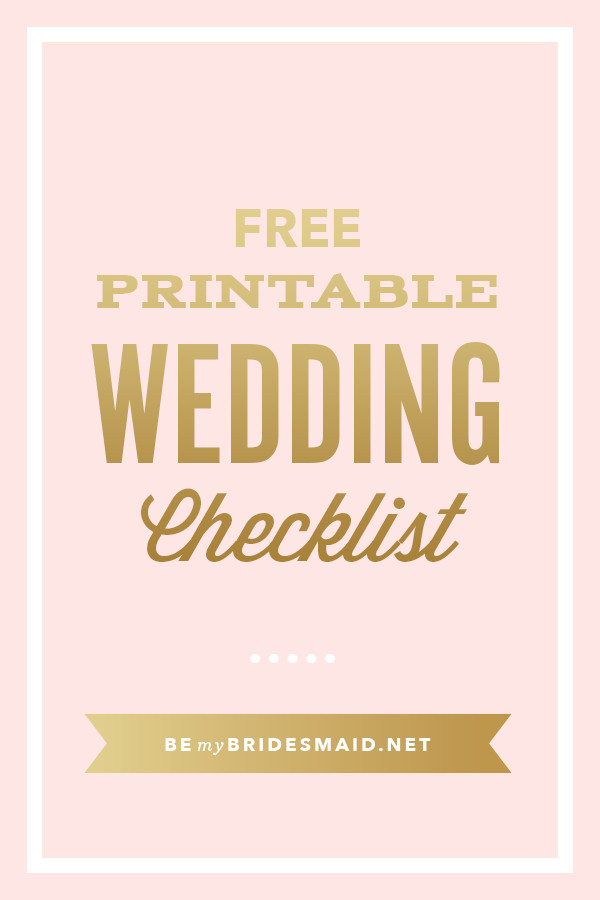 Free Printable Wedding Binder Templates Free Wedding Planning Printables &amp; Checklists