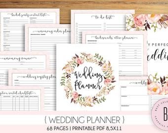 Free Printable Wedding Binder Templates Wedding Planner