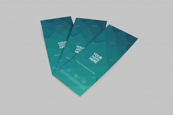 Free Rack Card Mockup 21 Card Mockups