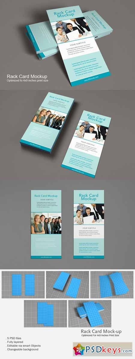 Free Rack Card Mockup Rack Card Mockup Free Download Shop Vector