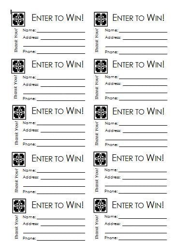 Free Raffle Ticket Template Raffle Ticket Templates Free formats Excel Word