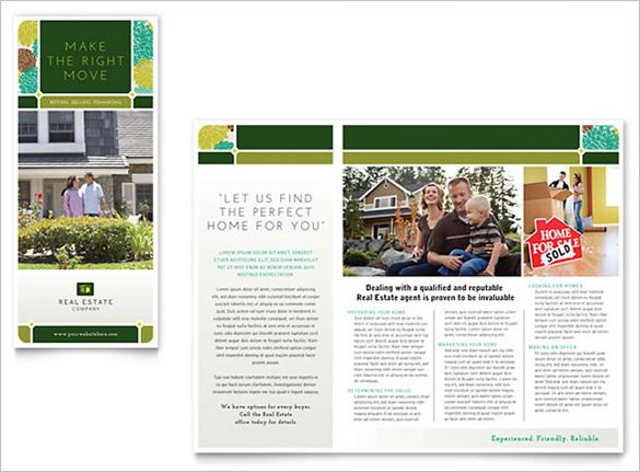 Free Real Estate Brochure Templates 25 Real Estate Brochures Eps Word Pdf Indesign