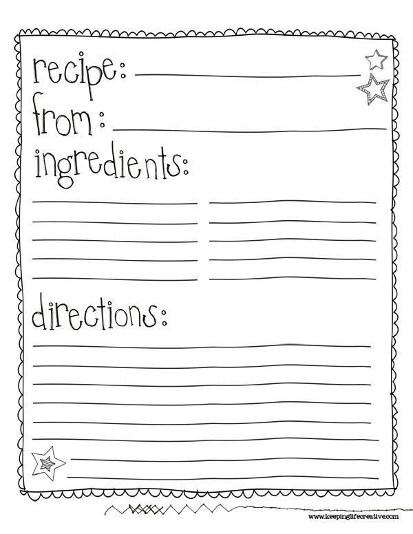 Free Recipe Book Template Best 25 Cookbook Template Ideas On Pinterest