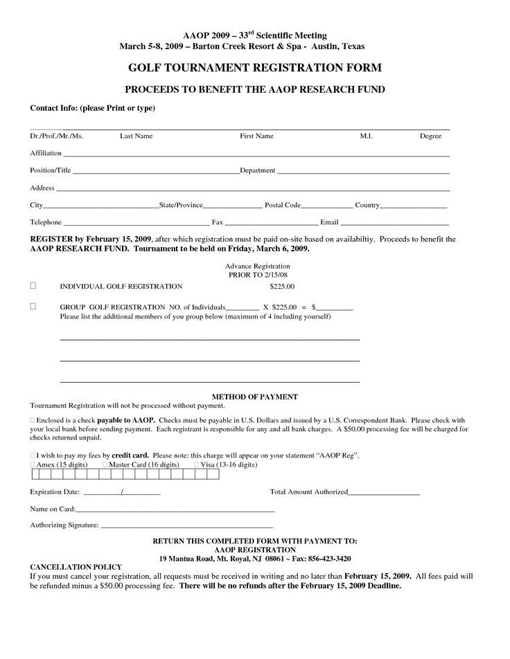 Free Registration forms Template Free Registration form Template