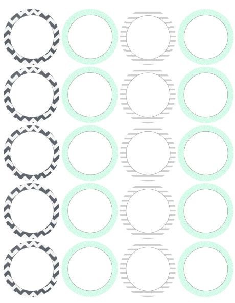 Free Round Label Templates 17 Best Round Labels and Round Label Template Printables