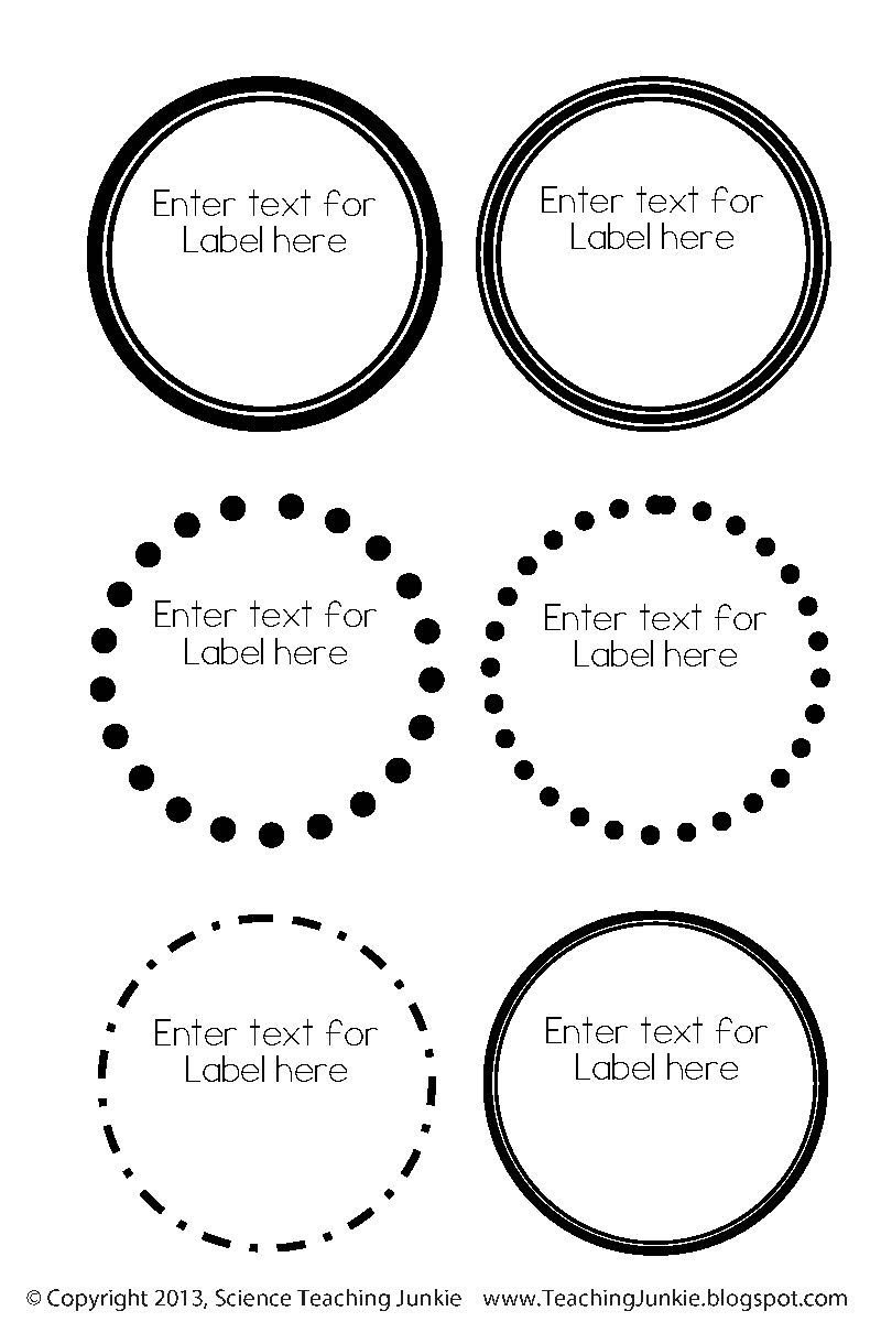 Free Round Label Templates 29 Of Pretty Circle Label Printable Template