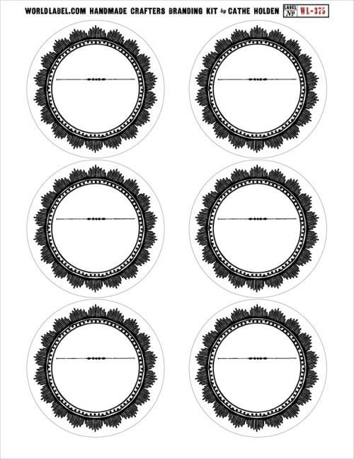 Free Round Label Templates Best 25 Round Labels Ideas On Pinterest