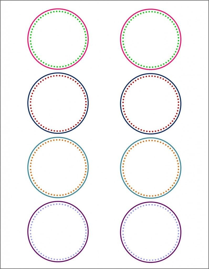 Free Round Label Templates Round Labels On Pinterest