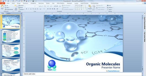 Free Science Powerpoint Templates Free Scientific Powerpoint Template