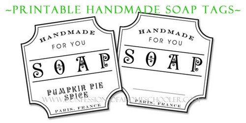 Free soap Label Templates Diy Pumpkin Pie soap Tutorial