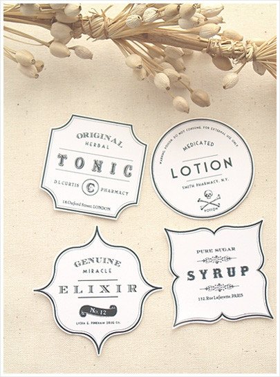 Free soap Label Templates Diy Vintage Apothecary Bottles – Free Label Download