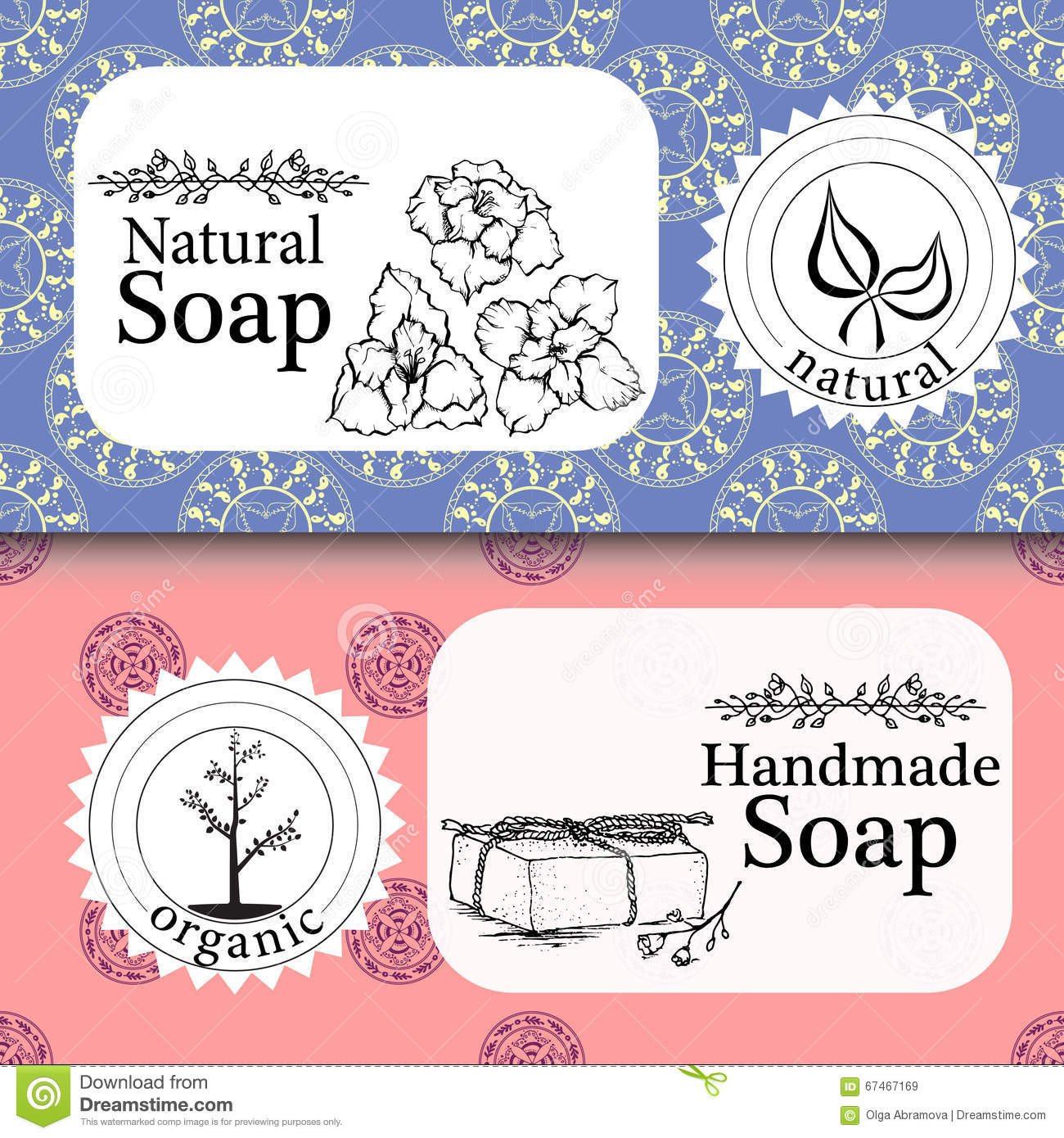 Free soap Label Templates Handmade soap Label Template