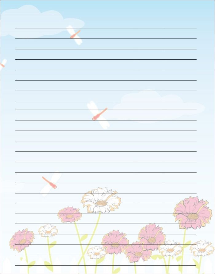 Free Stationery Paper Templates Free Printable Kids Mother S Day Writing Paper