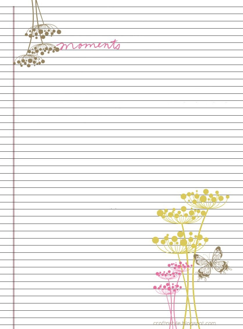Free Stationery Paper Templates Rina Loves Free Printable Stationary