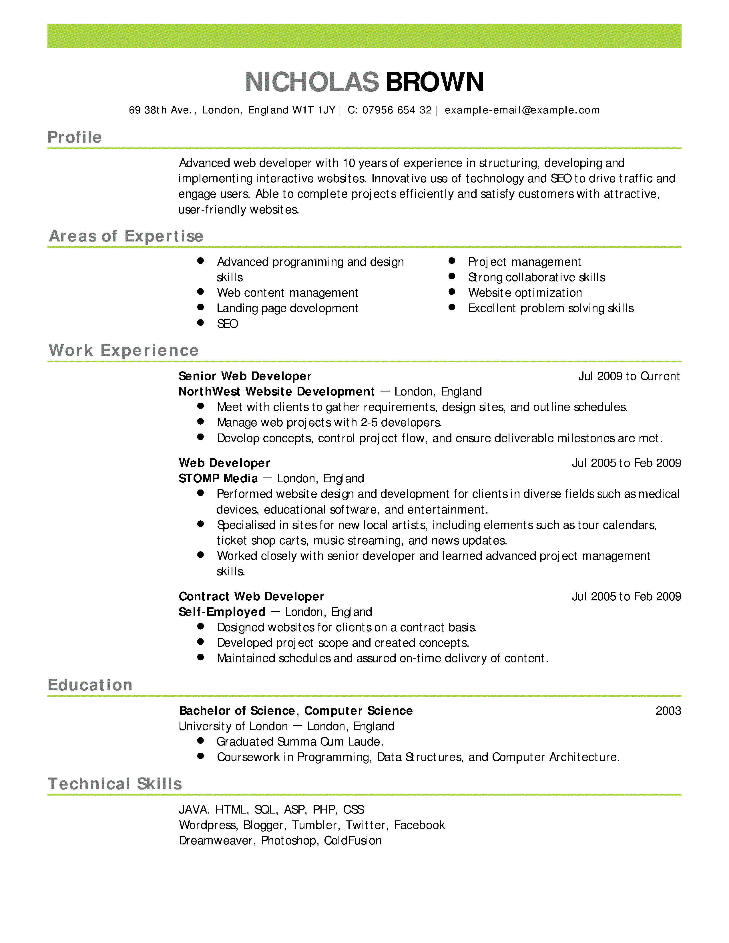 Free Template for Resume 16 Free Resume Templates Excel Pdf formats