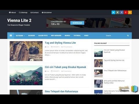 Free Templates for Blogger 10 Best Free Blogger Templates for Your Blogspot Blog 2017