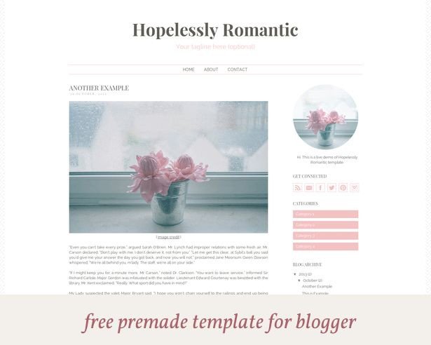 Free Templates for Blogger Free Premade Blogger Template [closed]