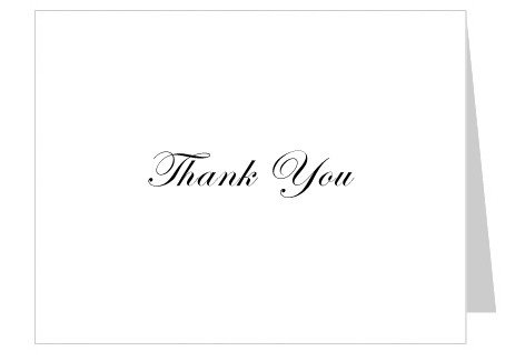 Free Thank You Card Template Free Thank You Card Template – Celebrations Of Life