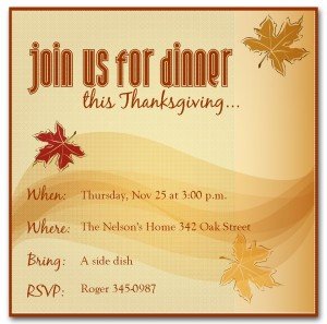 Free Thanksgiving Invitation Templates Dinner Invitation Clipart Clipart Suggest