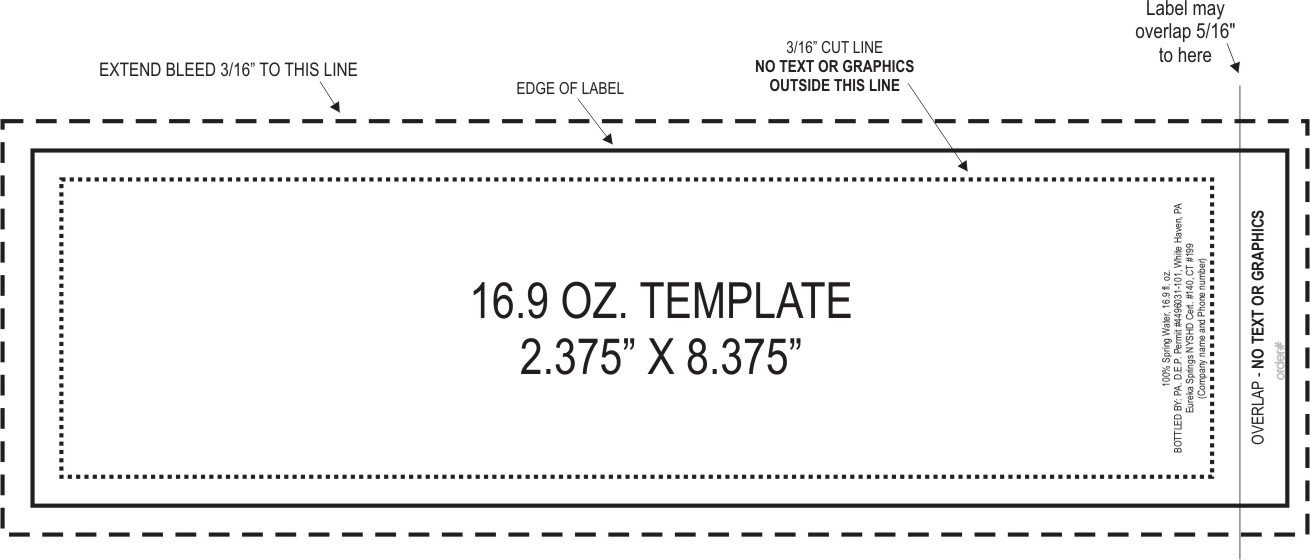 Free Water Bottle Label Template Free Water Bottle Label Template