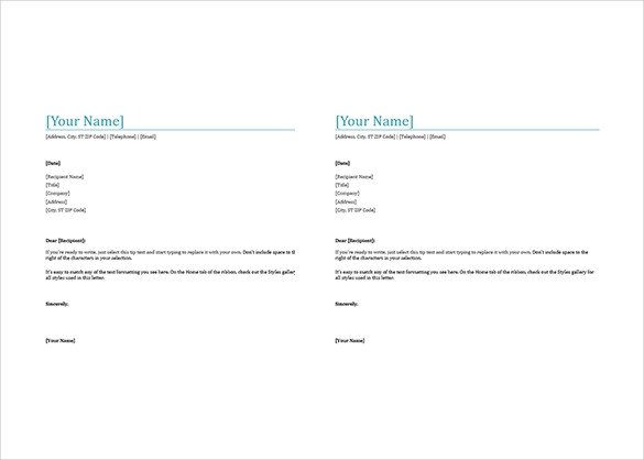 Free Word Letterhead Templates 32 Free Download Letterhead Templates In Microsoft Word