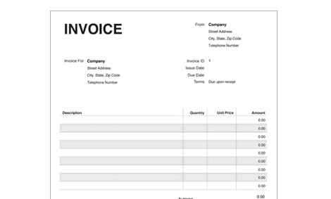 Freelance Hourly Invoice Template Freelance Invoice Template — Free Answers to