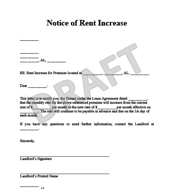 Friendly Rent Increase Letter Create A Rent Increase Notice In Minutes