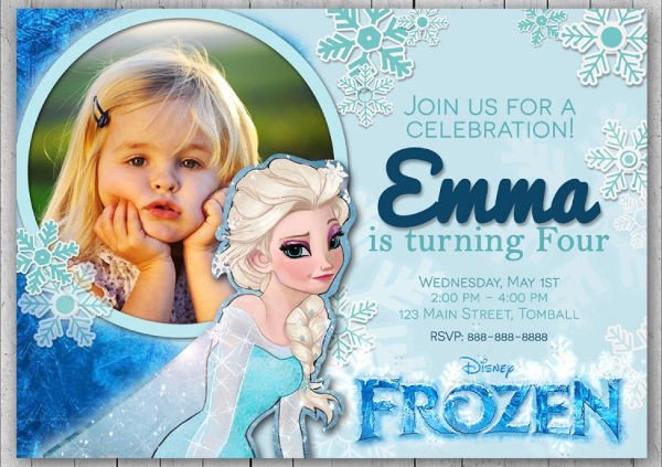 Frozen Birthday Invitations Cards 13 Frozen Invitation Templates Word Psd Ai
