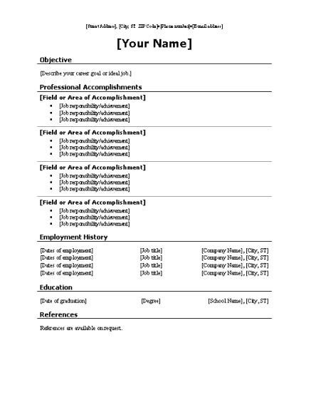 Functional Resume Templates Word 25 Best Ideas About Functional Resume Template On