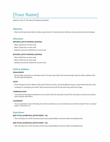 Functional Resume Templates Word Microsoft Fice 365 Sample Resume Templates May 2013
