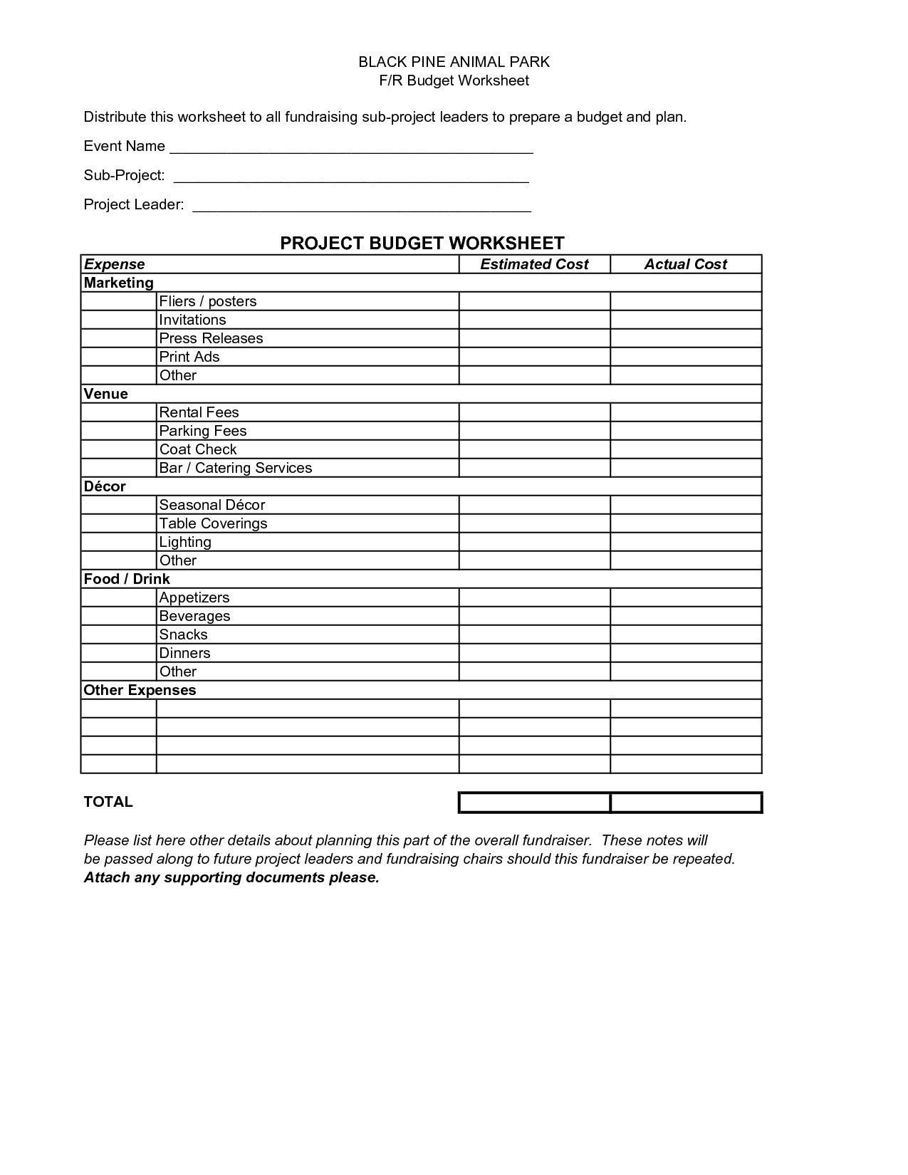 Fundraising Plan Template Excel Capital Expenditure Bud Template Excel