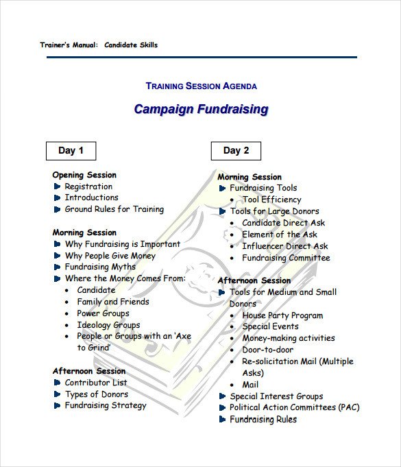 Fundraising Plan Template Word 17 Fundraising Plan Templates Free Sample Example