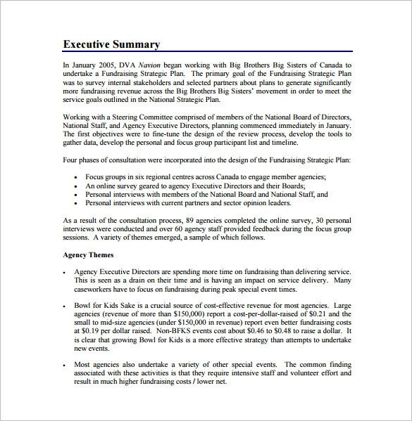 Fundraising Plan Template Word Fundraising Plan Template 11 Free Word Pdf Documents