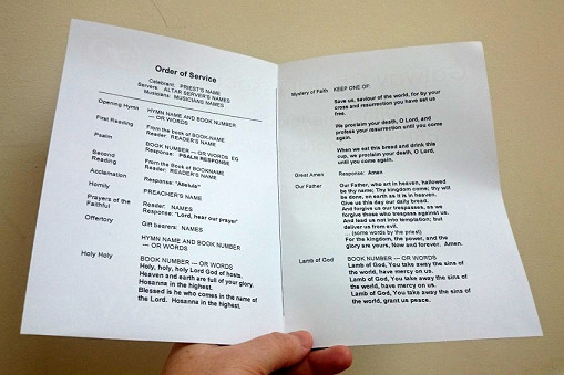 Funeral Mass Booklet Template Liturgytools Template Booklet for A Catholic Funeral Mass