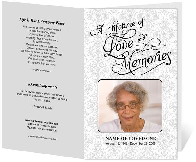 Funeral Pamphlet Template Free 218 Best Images About Creative Memorials with Funeral