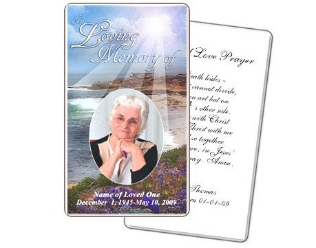 Funeral Prayer Cards Templates 10 Best Images About Prayer Cards and Templates On