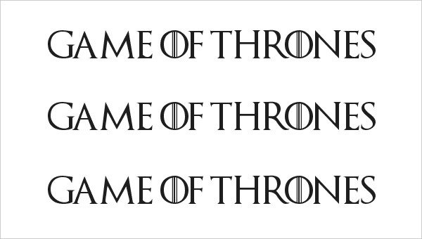 Game Of Thrones Fonts 7 Amazing Games Thrones Fonts