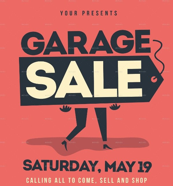 Garage Sale Flyer Template Free 27 Yard Sale Flyer Templates Psd Eps format Download