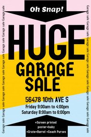 Garage Sale Flyer Template Free Garage Sale Flyer Templates