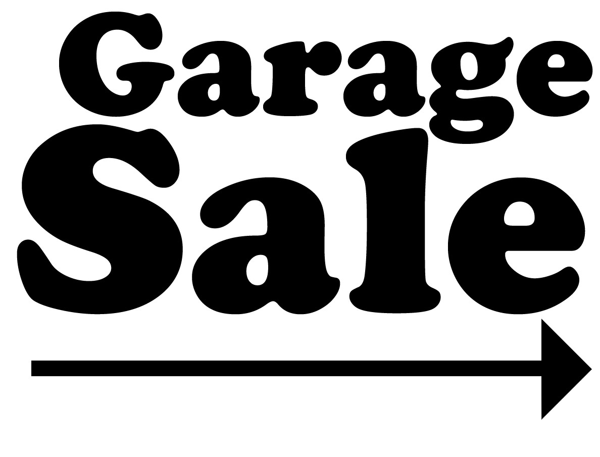Garage Sale Sign Template Sale