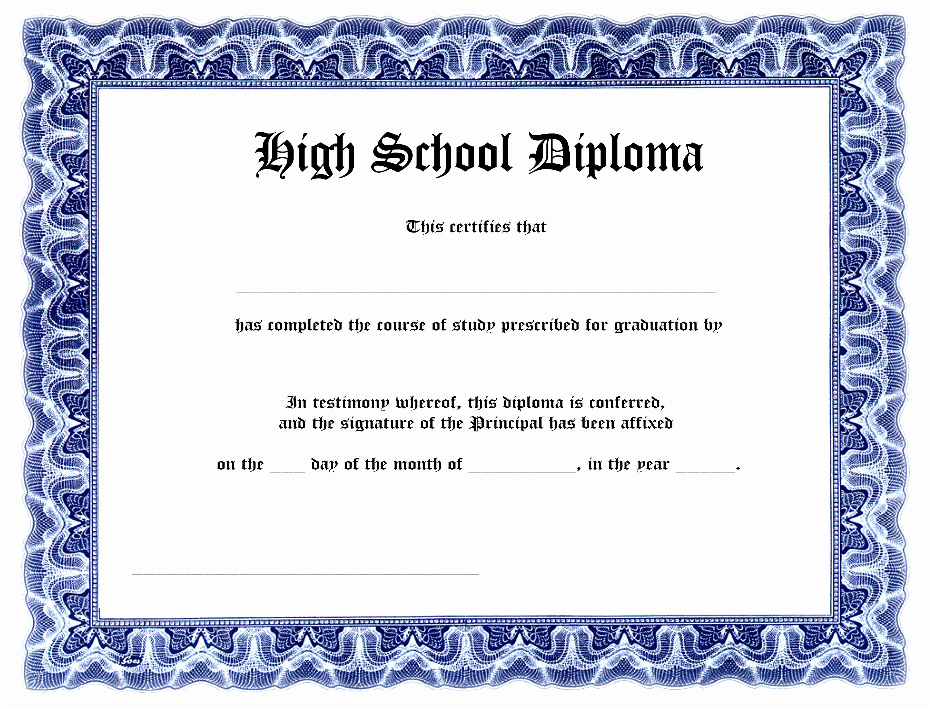 Ged Certificate Template Download 9 Printable Fake Diploma Templates Tiati