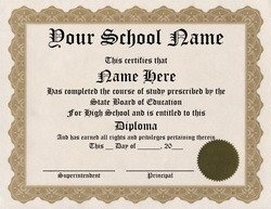 Ged Certificate Template Download Diploma Free Templates Clip Art &amp; Wording